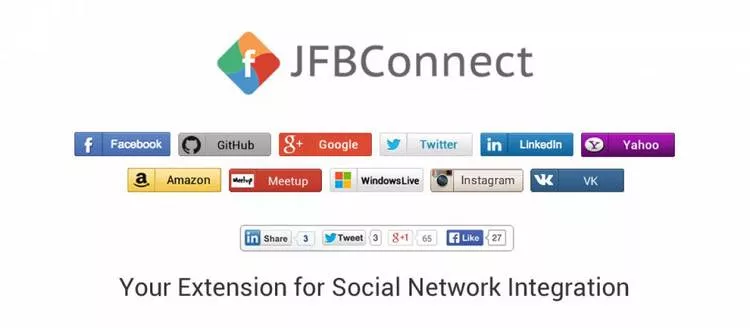 JFBConnect v9.0.197 - Authorization through Joomla Social Networks