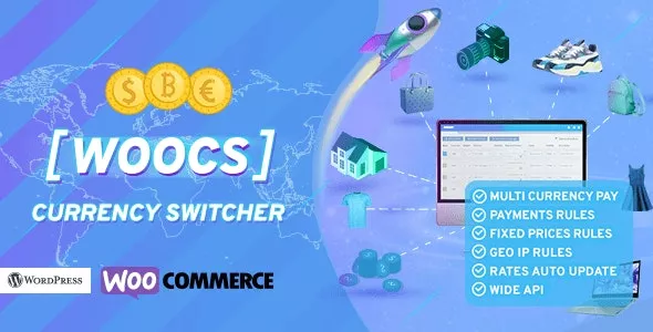 WOOCS v2.3.8 - WooCommerce Currency Switcher