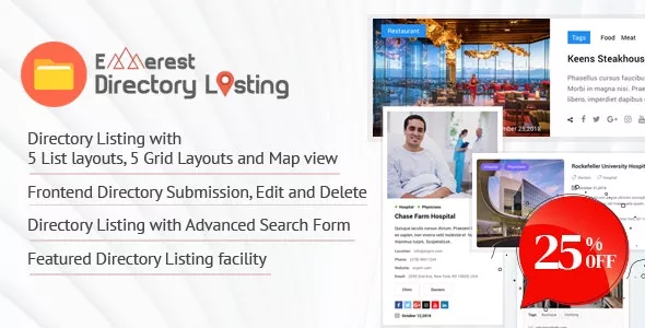 Everest Business Directory v1.2.7 - A Complete Business Directory WordPress Plugin