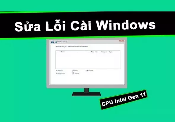 Hướng Dẫn Cài Đặt Windows Trên Laptop CPU Intel Gen 11