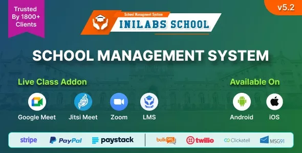 Inilabs School Express v5.2 - School Management System