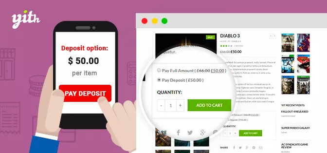 YITH WooCommerce Deposits and Down Payments Premium v1.4.2