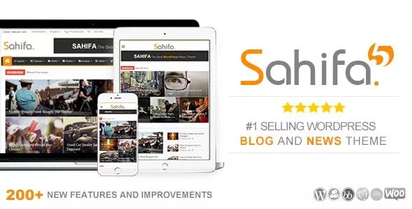Sahifa v5.8.0 - Responsive WordPress News / Magazine / Blog Theme