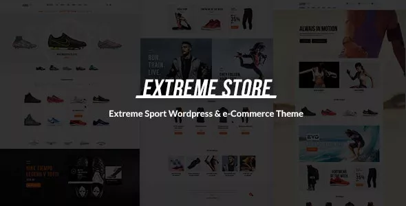 Extreme v1.5.4 - Sports Clothing & Equipment Store WordPress Theme