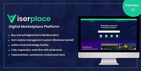 ViserPlace v1.1 - Digital Marketplace Platform