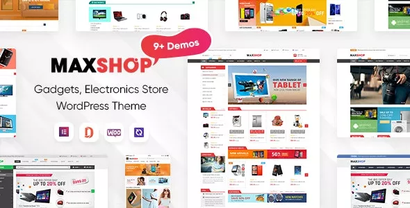 Maxshop v3.6.6 – Electronics Store Elementor WooCommerce WordPress Theme