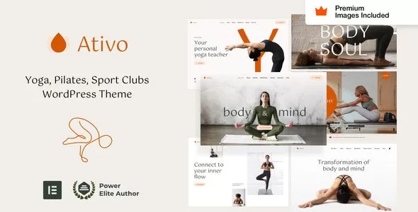 Ativo v5.7 - Pilates Yoga WordPress Theme