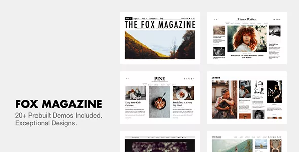 The Fox v4.7.2 - Minimal WordPress Blog Magazine Theme