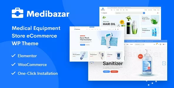 Medibazar v1.7.0 – Medical WooCommerce Theme