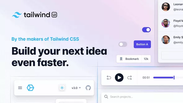 Tailwind UI v2.0 - Official Tailwind CSS Components