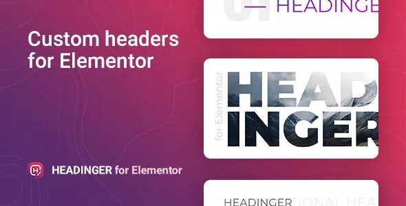 Headinger v1.1.0 – Customizable Headings for Elementor