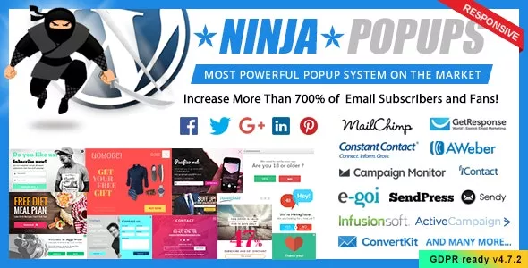 Ninja Popups v4.7.7 - Popup Plugin for WordPress