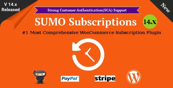 SUMO Subscriptions v14.6 - WooCommerce Subscription System