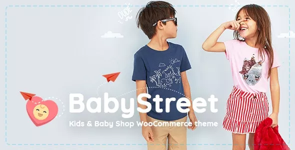 BabyStreet v1.5.6 – WooCommerce Theme for Kids Toys and Clothes Shops