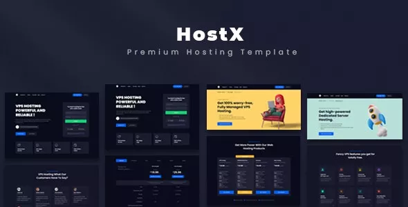 HostX v2.2.1 - Premium Hosting Template