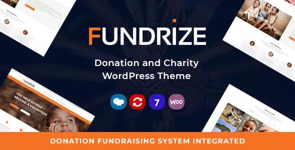 Fundrize v1.25 - Responsive Donation & Charity WordPress Theme