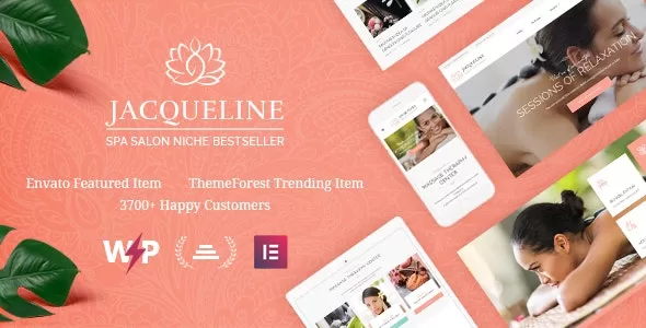 Jacqueline v2.3.0 - Spa & Massage Salon Beauty WordPress Theme + Elementor