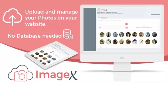 ImageX v1.3 - Website Images and Photos Upload & Managment without Database