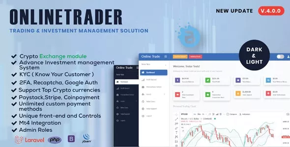 OnlineTrader v4.0.0 - Trading and Investment Management System
