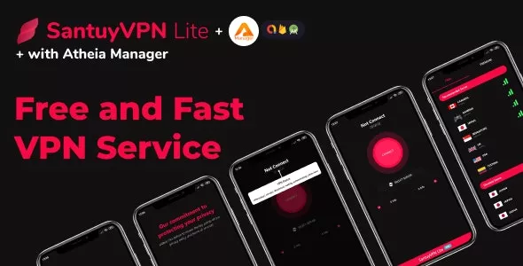 VPN Lite v0.0.1 - Fast, Light, Unlimited Bandwith VPN with Admob and in App Subscription