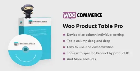Woo Products Table Pro v9.0.0 - WooCommerce Product Table View Solution