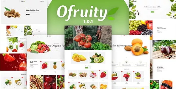 Ofruity v1.0.1 - Organic Food / Fruit / Vegetables eCommerce Shopify Theme