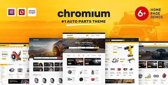 Chromium v1.3.28 - Auto Parts Shop WordPress WooCommerce Theme