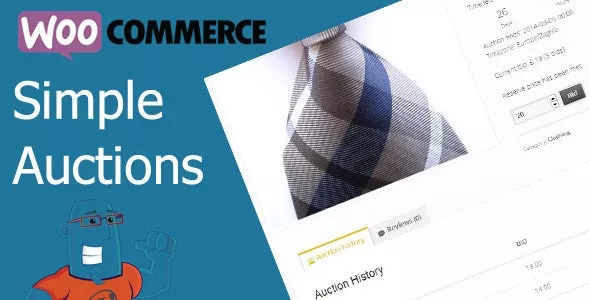 WooCommerce Simple Auctions v2.0.17 - WordPress Auctions