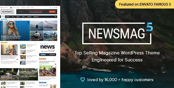 Newsmag v5.2 - Newspaper & Magazine WordPress Theme