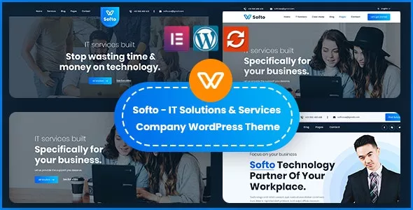 Softo v1.1 - IT Solutions & Services WordPress Theme