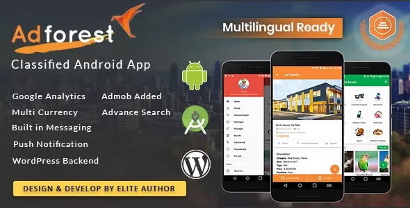 AdForest v3.9.4 - Classified Native Android App