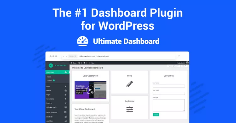 Ultimate Dashboard PRO v3.6.2 - Customize and Simplify Admin WordPress Dashboard