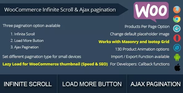 WooCommerce Infinite Scroll and Ajax Pagination v1.7