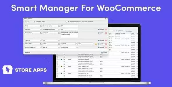Smart Manager Pro v6.6.0 - Easy Management for Woocommerce & Wordpress Plugin