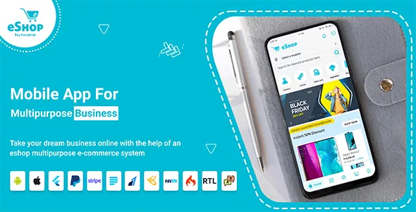 eShop v3.0.2 - Flutter E-commerce Full App