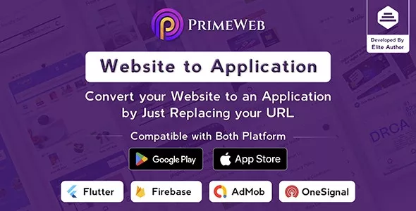 Prime Web v1.0.5 - Convert Website to a Flutter App