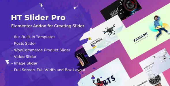 HT Slider Pro for Elementor v1.0.9
