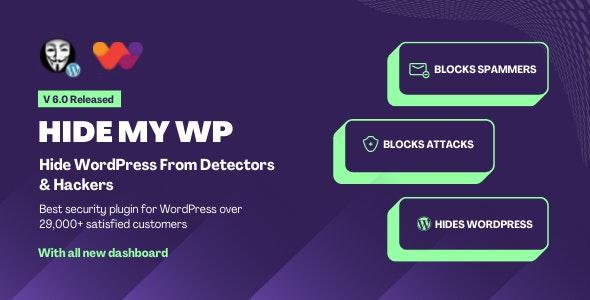 Hide My WP v6.2.11 - Amazing Security Plugin for WordPress!