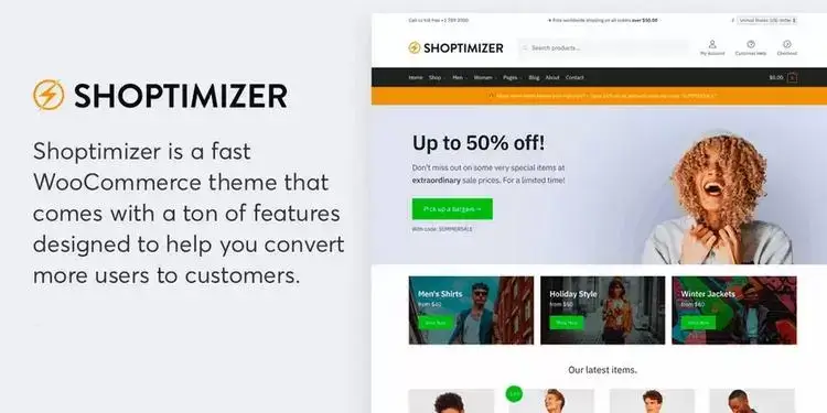 Shoptimizer v2.5.5 - Fastest WooCommerce Theme