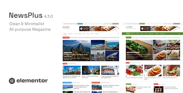 NewsPlus v4.1.0 - News and Magazine WordPress Theme