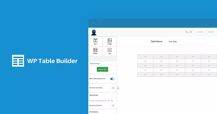 WP Table Builder Pro v1.3.16