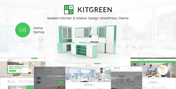 KitGreen v3.0.0 - Interior and Kitchen Design WordPress Theme