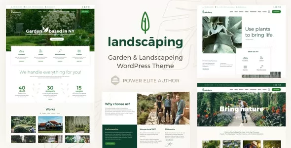Landscaping v8 - Garden Landscaper WordPress Theme