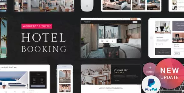 Hotel Booking v1.9 - Hotel WordPress Website Theme