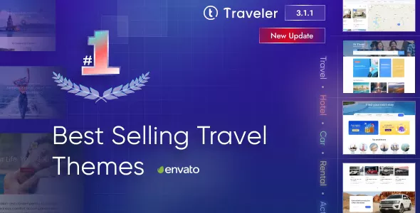 Traveler v2.9.8 – Travel Booking WordPress Theme
