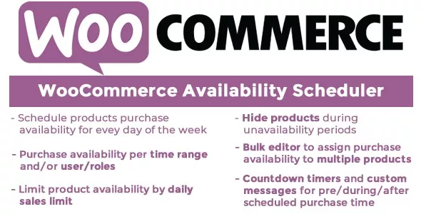 WooCommerce Availability Scheduler v12.4