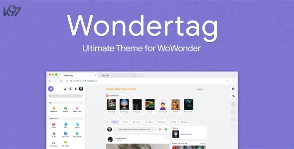 Wondertag v2.6 - The Ultimate WoWonder Theme