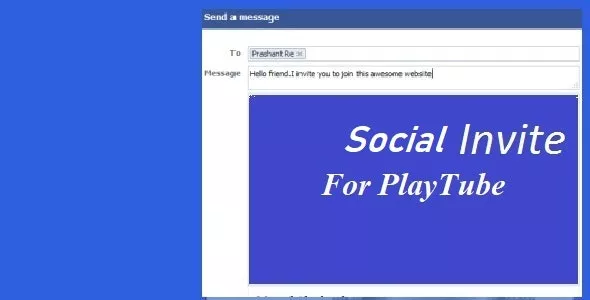 Social Invite for Playtube v3.0
