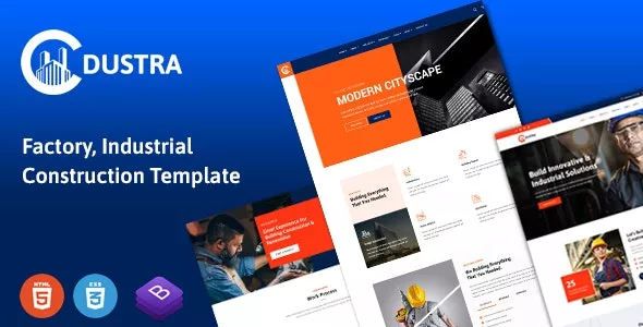 Dustra v1.0.5 - Factory & Industry Template