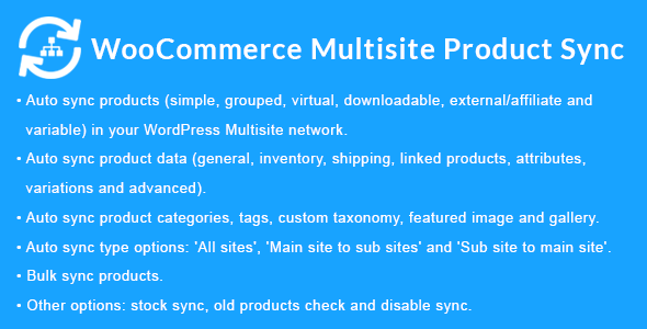 WooCommerce Multisite Product Sync v2.2.0